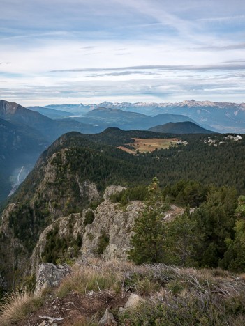 Le Massif du Vercors ferme l'horizon