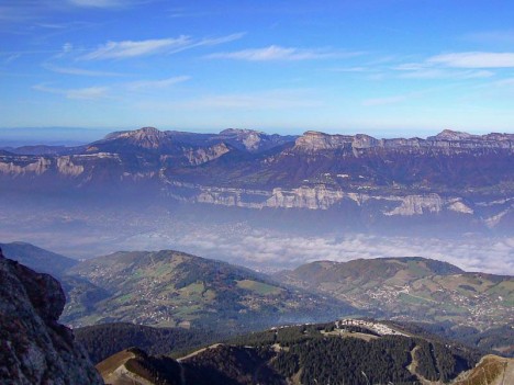 La Chartreuse Sud depuis le Col de la Jasse