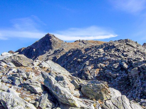 Au sommet de la Cime de la Jasse