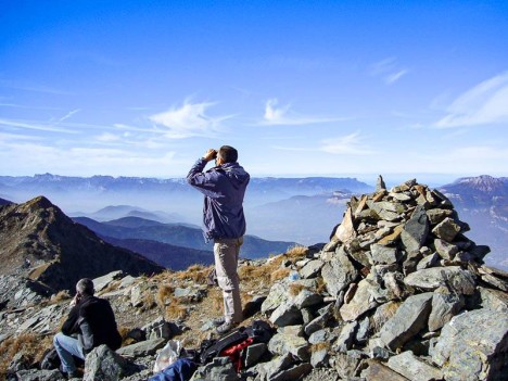 Le cairn de la Cime de la Jasse