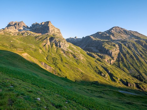 En quittant le Col du Glandon…