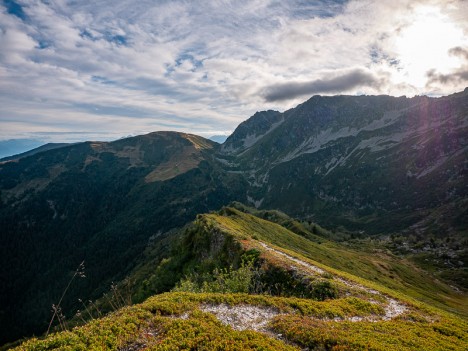 Descente de la Crête du Gargoton, août 2020