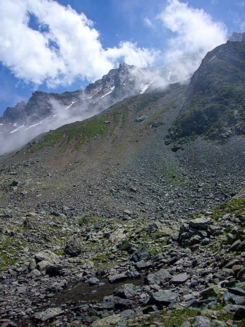 les Trois Officiers, arête Sud du Sommet Colomb