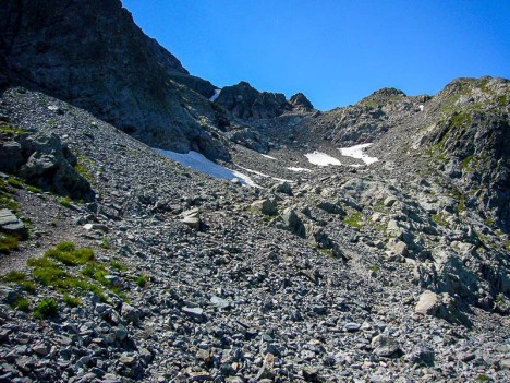 Versant Nord du Col de la Mine de Fer