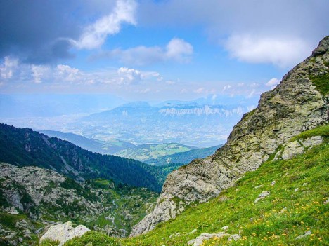 Grenoble entre Chartreuse et Vercors