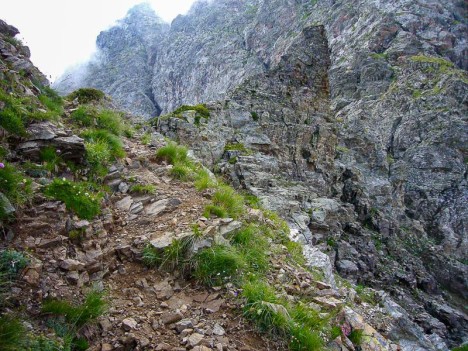 Le passage du Col du Loup