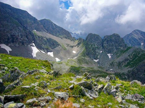 Ciel menaçant sur les Dents du Loup