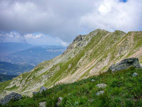 La crête Col du Loup