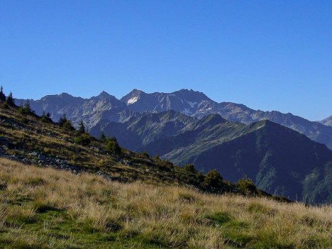 la pointe de l'Aup du Pont et le Grand Morétan