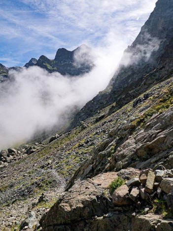 Nuages sous le Col du Galeteau 5belledonne)