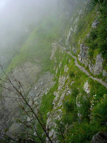 Sentier par la Draye du Rocher Blanc