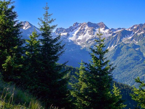 Le Pic du Frêne, le Grand et Petit Crozet