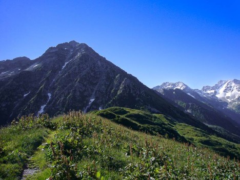 Le versant Nord Ouest des Grands Moulins