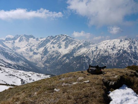Le Pic du Frêne, le Grand et le Petit Crozet