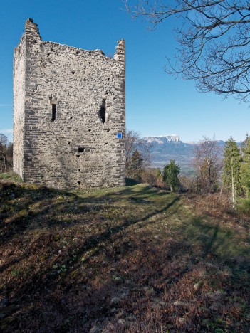 La tour carrée de Montmayeur