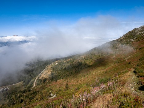 Le sentier des Oudis, sept. 2021