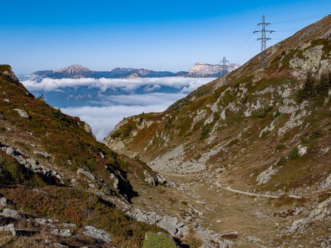 Chamechaude et la Dent de Crolle, oct. 2021