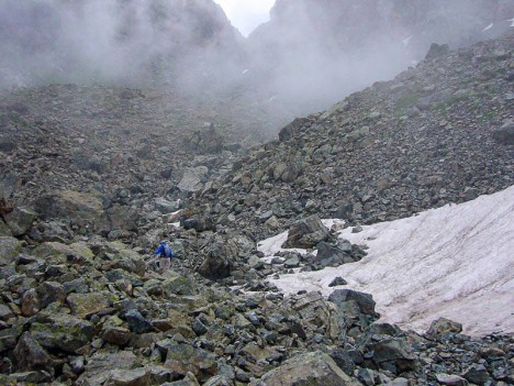Sous le Col de la Petite Vaudaine