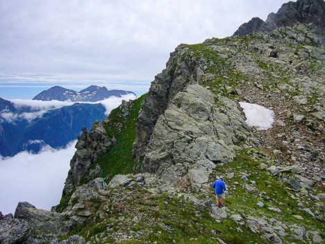 Au Col de la Petite Vaudaine, le Taillefer