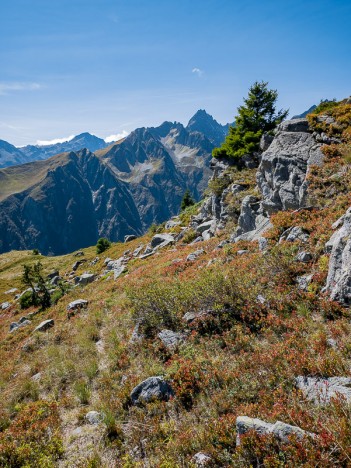 Couleurs de Belledonne à la fin de l'été