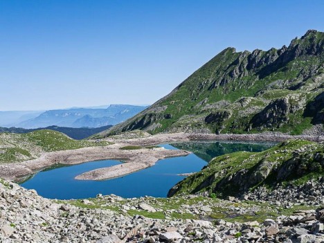 Sept-Laux, le Lac de la Motte