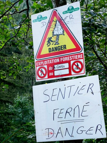 Sur le sentier des Sources du Gargoton