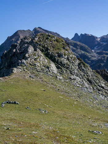 Ressaut de l'arête Est du Grand Colon