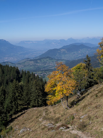 Couleur d'automne sur la Montagne de Barlet