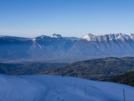 Les Bauges, Dent d'Arclusaz et Mont Colombier