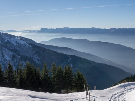 Grande Montagne de Presle, la Dent de Crolles