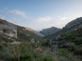 Début du vallon, accès à la crête du Mont Lantin