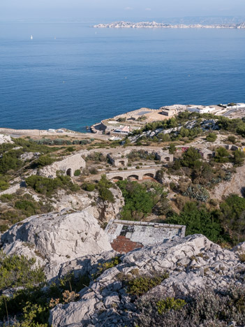 L'ancienne batterie de l'Escalette