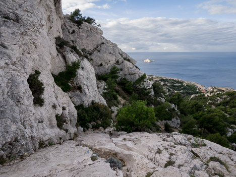 Canelure de la Corniche bleue