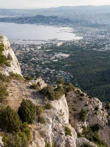 Montredon et Marseille vus depuis Béouveyre