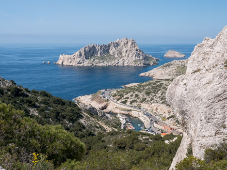 Callelongue et l'Île Maïré