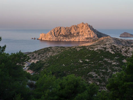 Lever de soleil sur l'Île Maire