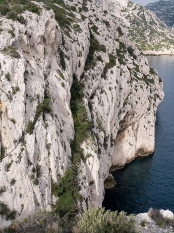 Réseau de vires, improbable passage