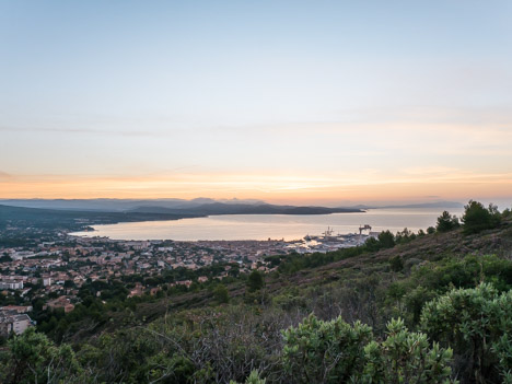 Lever de soleil sur la Ciotat