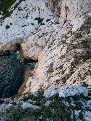 Sortie du collecteur des égouts de Marseille