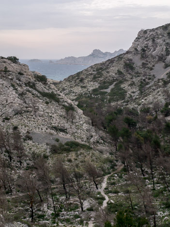 Descente dans le Grand Malvallon