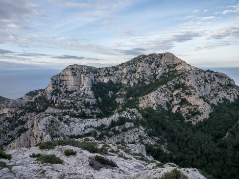 La Tête de la Mounine et le Sommet de Marseilleveyre