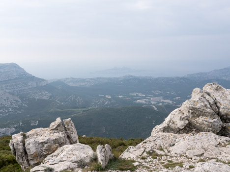 Au sommet du Mont Carpiagne