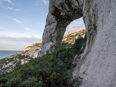 Versant Sud de l'arche