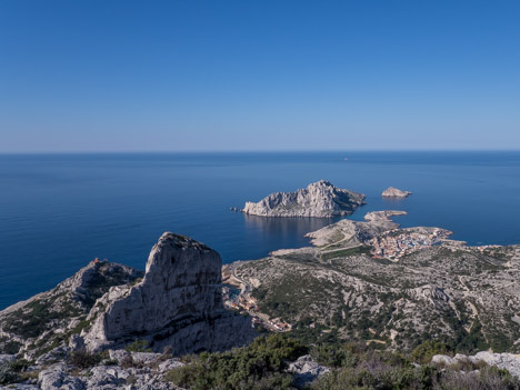 Paysage du Rocher de Saint-Michel