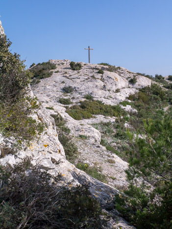 Croix au Sommet de Marseilleveyre