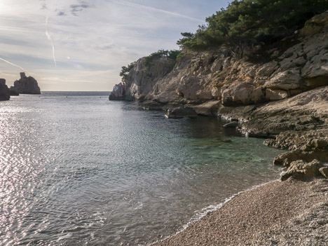 Plage, Calanque de Sugiton