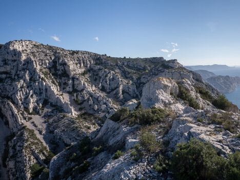 Point 397 du Plateau de l'Homme Mort depuis la Tête de Malvallon