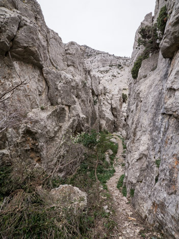 Sentier corridor du Vallon Mestrallet