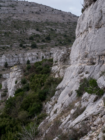 Depuis la brèche du Vallon Mestrallet