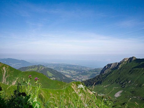 Bernex et le Lac Léman
